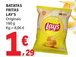 E.Leclerc Batatas fritas lay's originais promoção
