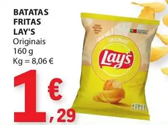 E.Leclerc Batatas fritas lay's originais promoção