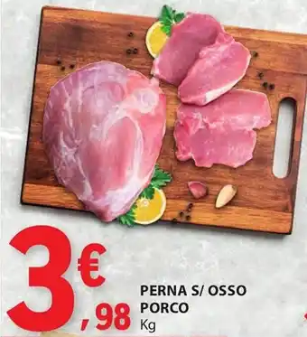 E.Leclerc Perna s/ osso porco promoção