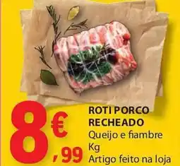 E.Leclerc Roti porco recheado promoção