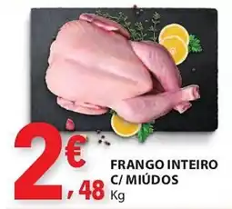 E.Leclerc Frango inteiro c/ miúdos promoção