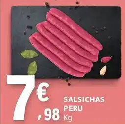 E.Leclerc Salsichas peru promoção