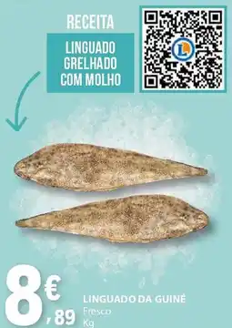 E.Leclerc Linguado da guiné fresco promoção