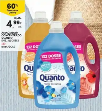 Amaciador Concentrado Quanto 122 Doses