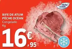 E.Leclerc Bife de atum pêche océan congelado promoção