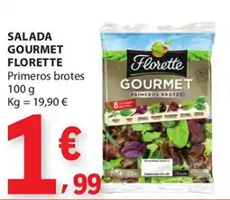 E.Leclerc Salada gourmet florette promoção