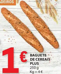 E.Leclerc Baguete de cereais plus promoção