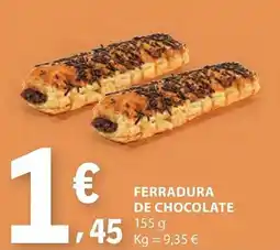 E.Leclerc Ferradura de chocolate promoção