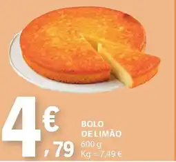 E.Leclerc Bolo de limão promoção