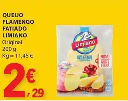 E.Leclerc Queijo flamengo fatiado limiano original promoção