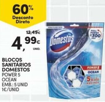 Blocos Sanitários Domestos 5 Unid