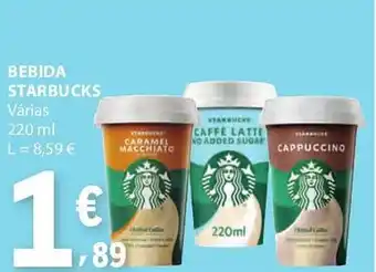 E.Leclerc Bebida starbucks promoção