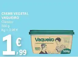 E.Leclerc Creme vegetal vaqueiro promoção