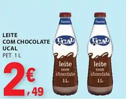 E.Leclerc Leite com chocolate ucal promoção