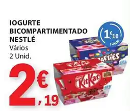 E.Leclerc Iogurte bicompartimentado nestlé promoção