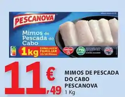 E.Leclerc Mimos de pescada do cabo pescanova promoção
