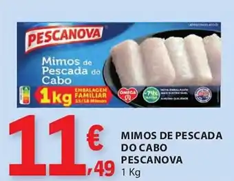 E.Leclerc Mimos de pescada do cabo pescanova promoção