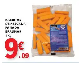 E.Leclerc Barritas de pescada panada brasmar promoção