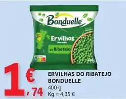E.Leclerc Ervilhas do ribatejo bonduelle promoção