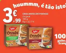 E.Leclerc Crocantes de frango iglo crocantes promoção