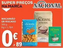 E.Leclerc Macarrão gr riscado promoção