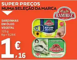 E.Leclerc Sardinhas em óleo vegetal ramirez promoção