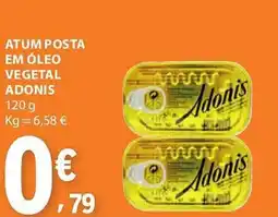 E.Leclerc Atum posta em óleo vegetal adonis promoção
