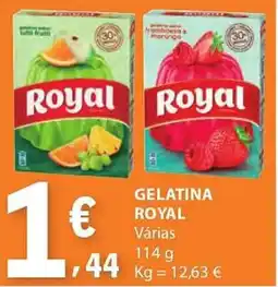 E.Leclerc Gelatina royal promoção