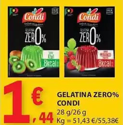 E.Leclerc Gelatina zero% condi promoção