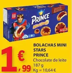 E.Leclerc Bolachas mini stars prince promoção