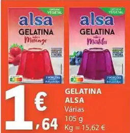 E.Leclerc Gelatina alsa várias promoção