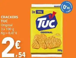 E.Leclerc Crackers tuc promoção