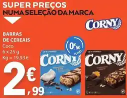 E.Leclerc Barras de cereais corny promoção