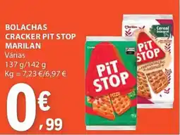 E.Leclerc Bolachas cracker pit stop marilan promoção