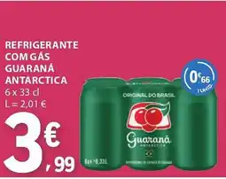 E.Leclerc Refrigerante com gás guaraná antarctica promoção