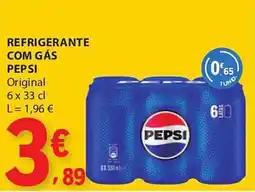 E.Leclerc Refrigerante com gás pepsi promoção