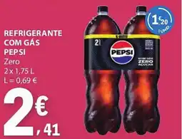 E.Leclerc Refrigerante com gás pepsi promoção