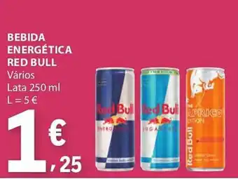 E.Leclerc Bebida energética red bull promoção