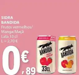 E.Leclerc Sidra bandida promoção