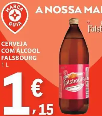 E.Leclerc Cerveja com álcool falsbourg promoção