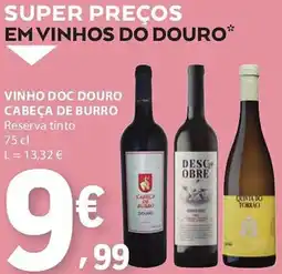 E.Leclerc Vinho doc douro cabeça de burro promoção