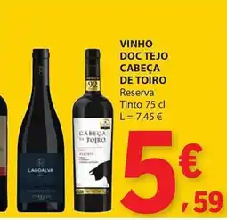 E.Leclerc Vinho doc tejo cabeça de toiro promoção