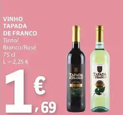 E.Leclerc Vinho tapada de franco promoção