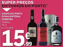 E.Leclerc Vinho do porto dona antónia ferreira 10 Anos promoção