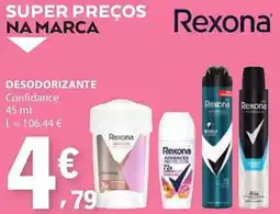 E.Leclerc Desodorizante rexona promoção