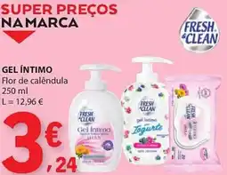 E.Leclerc Gel íntimo fresh & clean promoção
