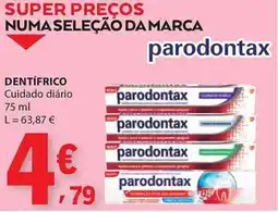 E.Leclerc Dentífrico parodontax promoção