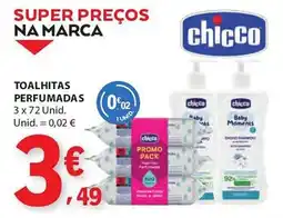 E.Leclerc Toalhitas perfumadas chicco promoção