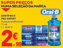 E.Leclerc Dentífrico pro-expert Oral-B promoção
