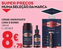 E.Leclerc Creme hidratante cara e barba promoção